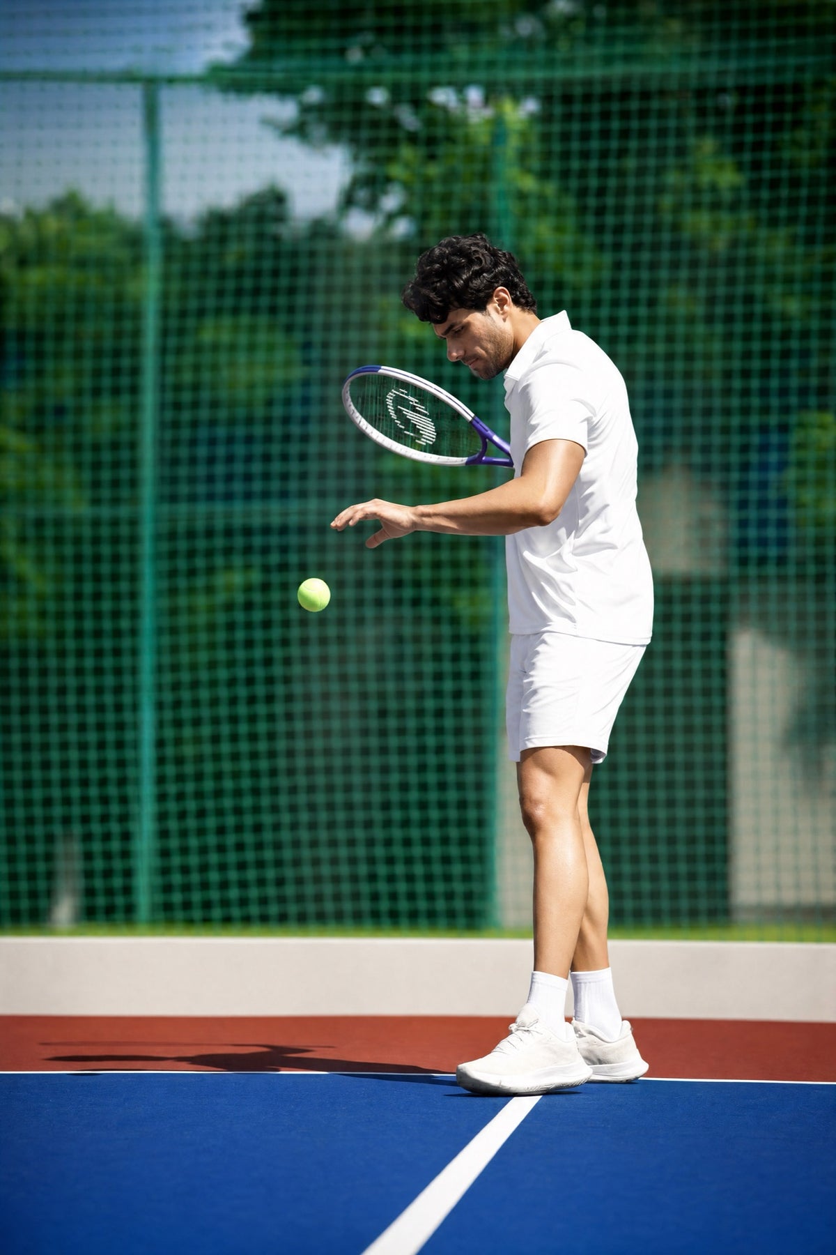 On court